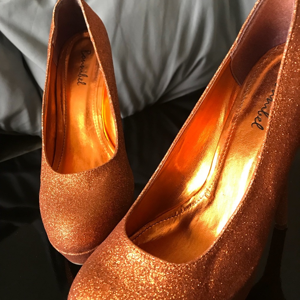 Orange heels